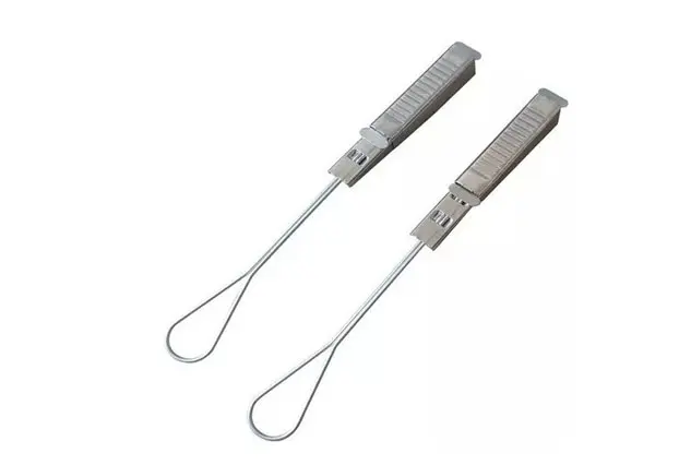 TENSOR (TEMPLADOR) PARA FIBRA DROP METALICO TIPO P - OPTIFIBER