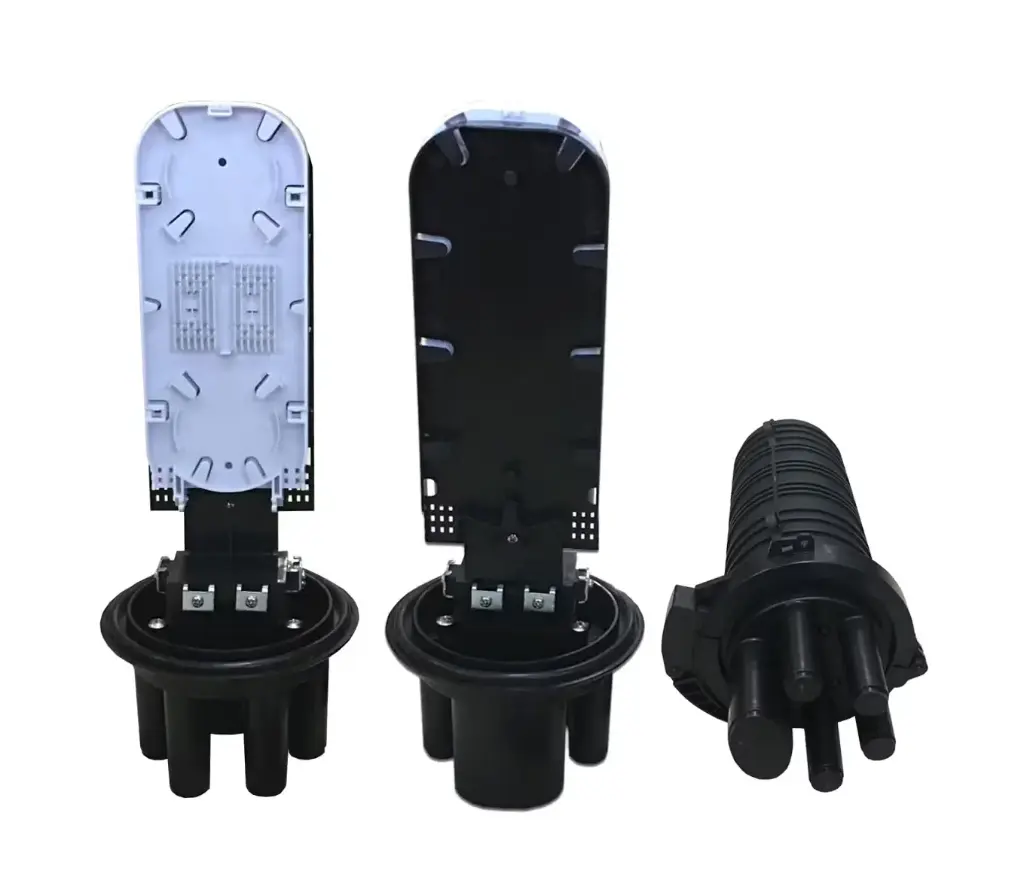 [Q00076] MUFA TIPO DOMO 84 CORE, XRT-002, 2 IN 2 OUT, 410*130mm, PP