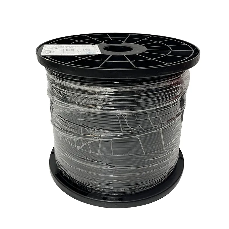 FIBRA DROP CABLE, GJYXCH-4 HILOS ,G657A2,1.0 messenger wire, 1km/drum (OPTIFIBER)