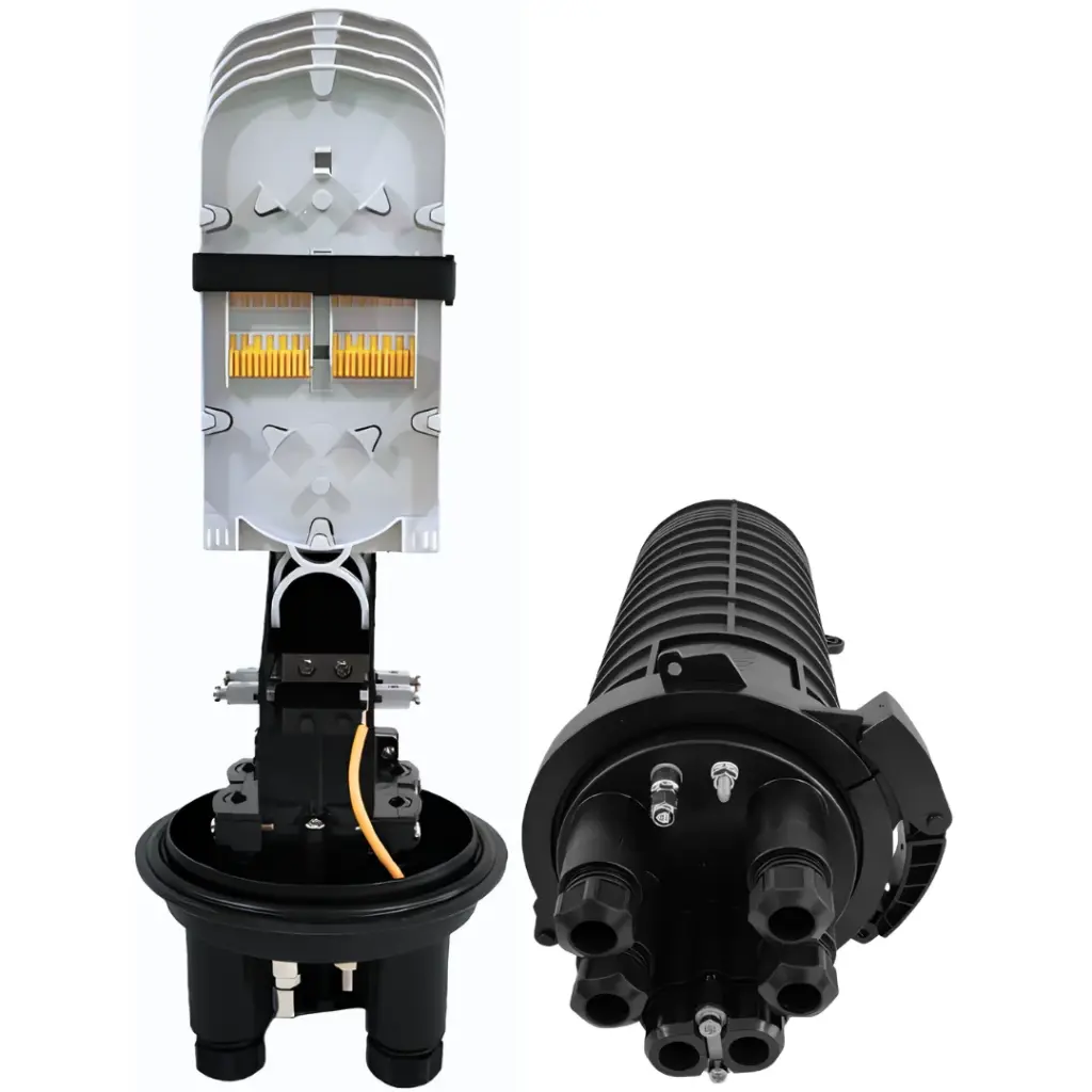 [Q00098] MUFA TIPO DOMO 48 CORE, F102H, XRT-JXS003, 2 IN 2 OUT, 430*130mm, PP