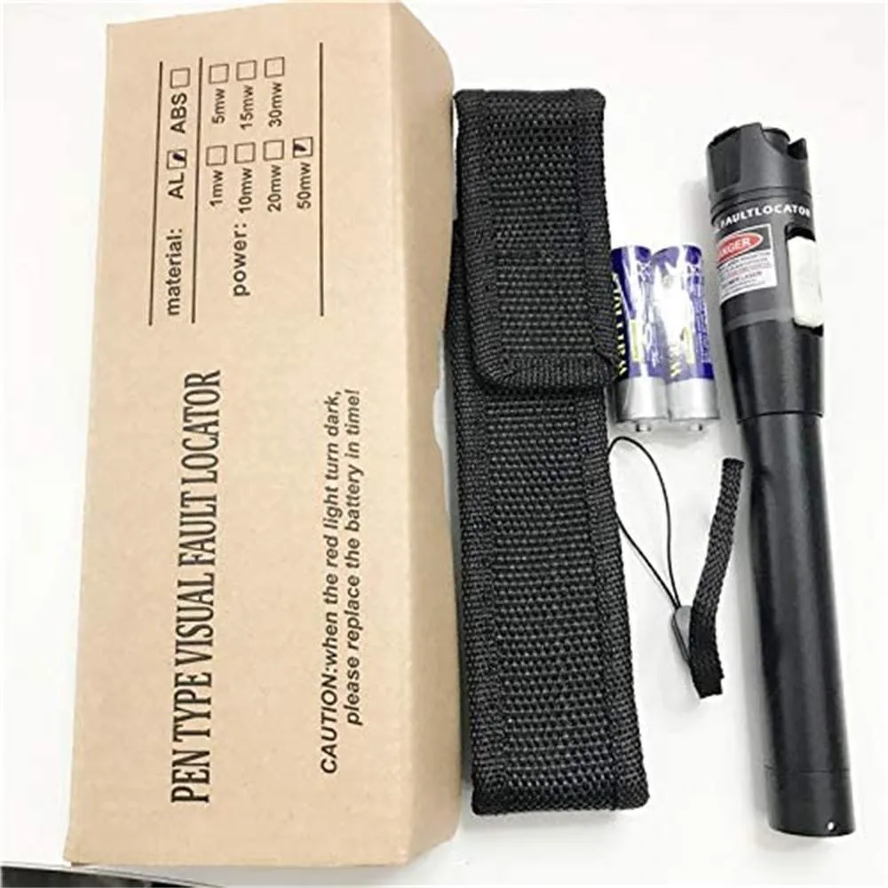 [Q00044] VFL 30KM - 30MW COLOR NEGRO - OPTIFIBER