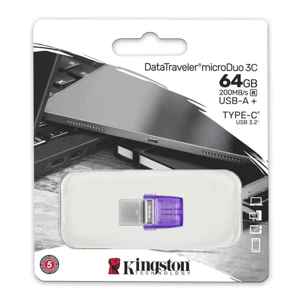 [OPTI00522] KINGSTON USB DUO 64GB USB 3.2