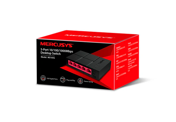 TP-LINK MERCUSYS MS105G 5Port 10/100/1000 Desktop Switch
