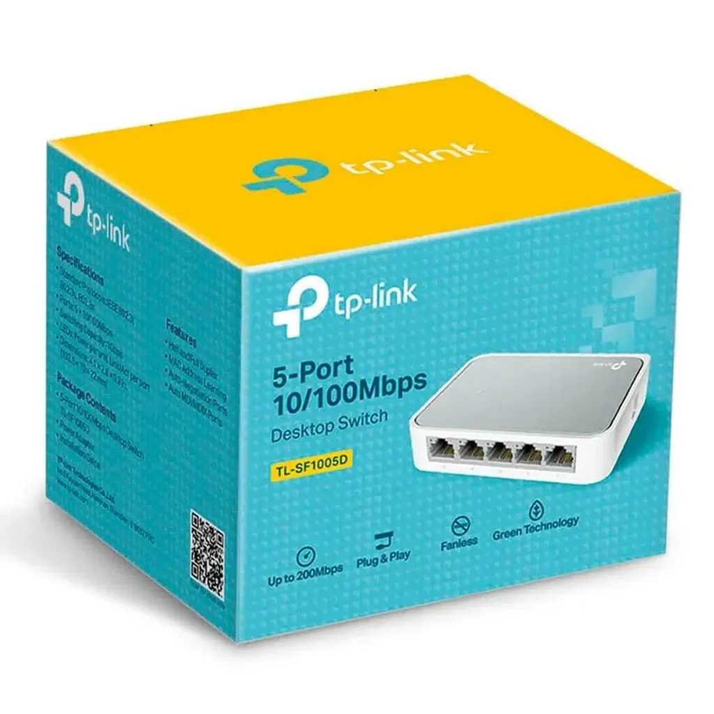 [OPTI00537] TP-LINK 5-PORT 10/100MBPS desktop switch