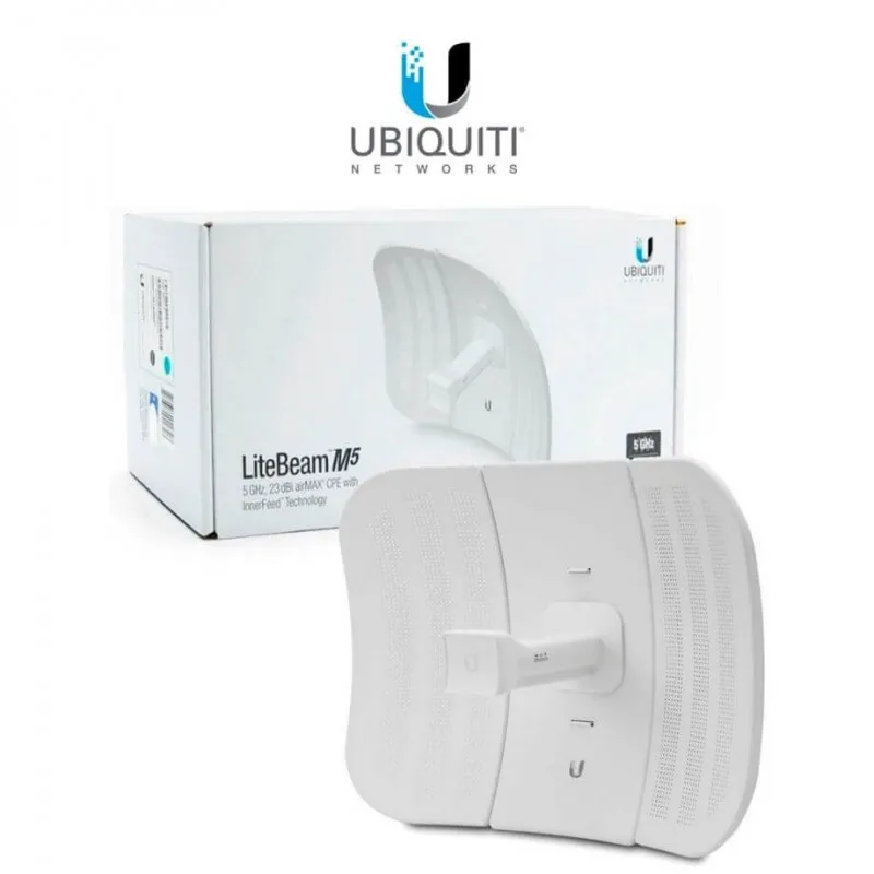 Ubiquiti LiteBeam M5 (antena) LBE-M5-23 dBi airMAX CPE with