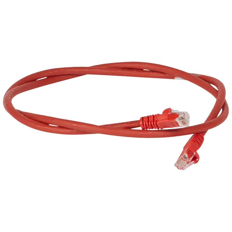 PATCH-U/UTP-CAT6- 4P-LSZH 24 AWG 2M RED
