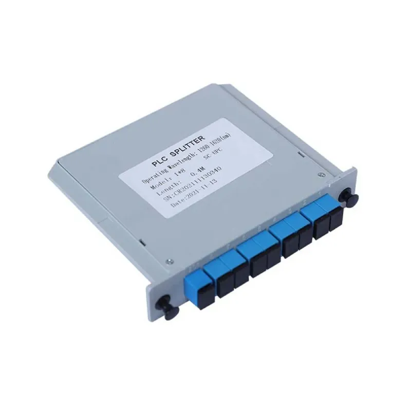 SPLITTER CASSETE 1X8, SC/UPC, G657A1, 0.9mm, 0.35M
