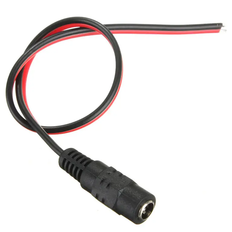 [OPTI00676] CABLE CONECTOR JACK PLUG HEMBRA CABLE 5.5X21MM