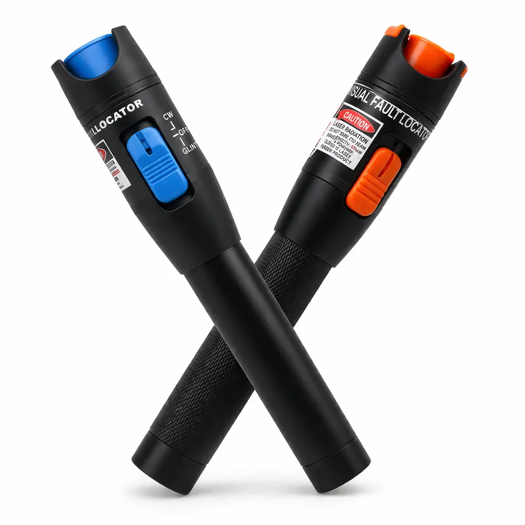 [B0005] LASER DE FIBRA OPTICA VFL 10KM - LOCALIZACION VISUAL DE FALLAS (AZUL - NARANJA)