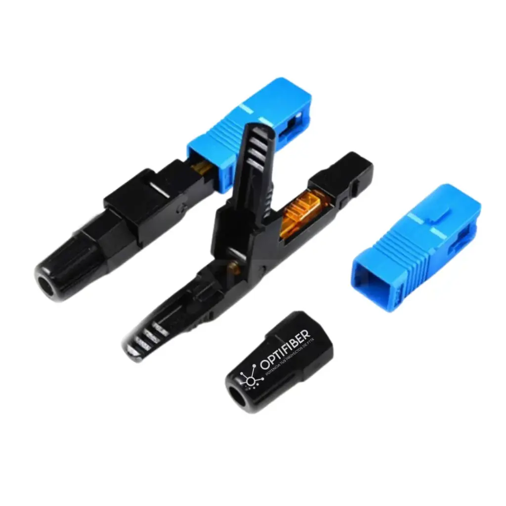 [Q00020] CONECTOR RAPIDO SC/UPC, TIPO  TAPA LARGA