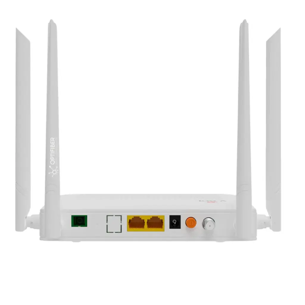 [OPTI012025C0004] V2802ACT ONU DUAL BAND  XPON CON 1 PUERTO SC/APC + 2 PUERTO LAN GIGABIT WIFI 5 + CATV (V-SOL) 
