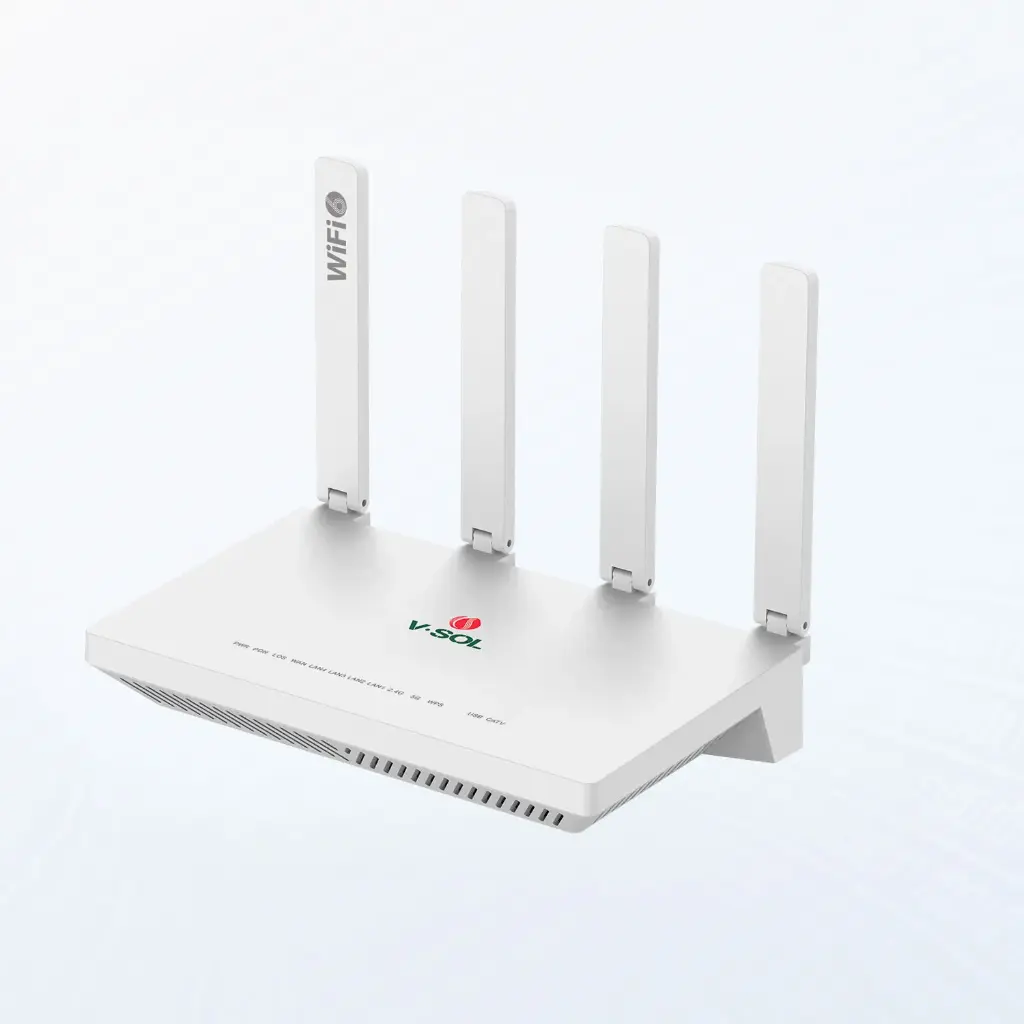 [OPTI092025V001] ONU V2804AX30T-A WI-FI 6 + CATV 4 PORT