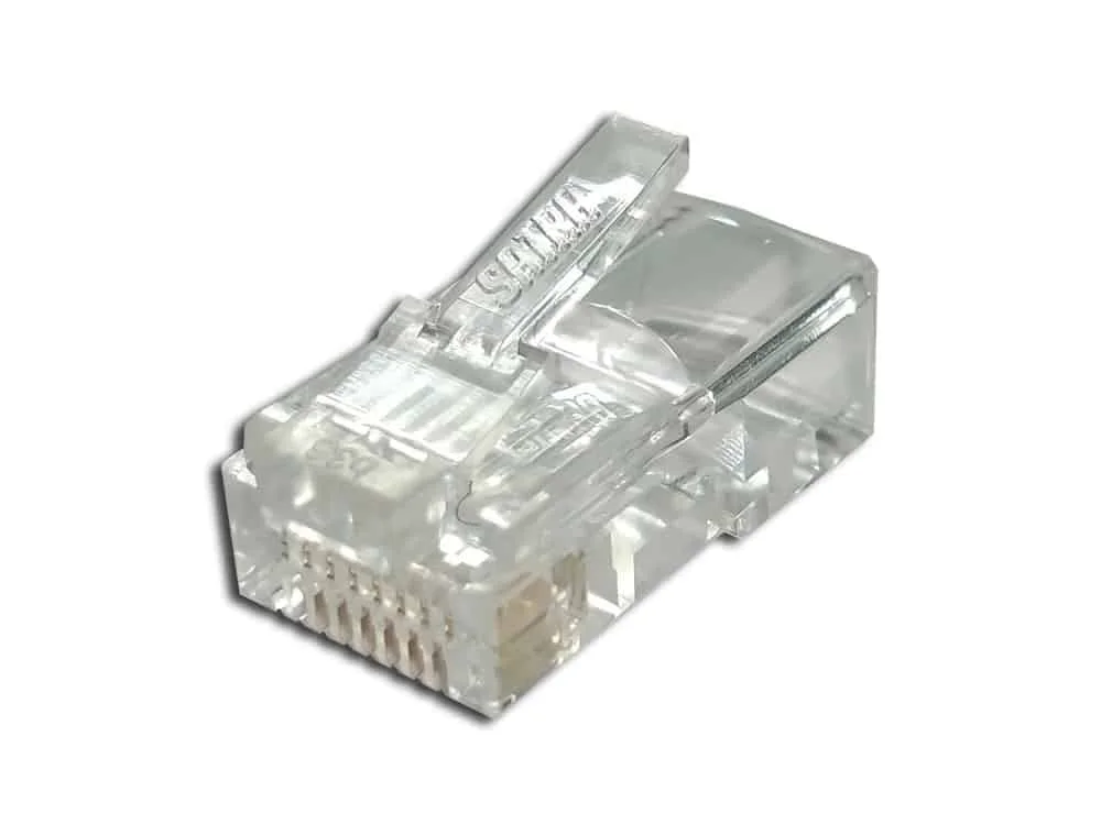 [SAT001] Satra - Plug CAT6 para RJ45. por unidad